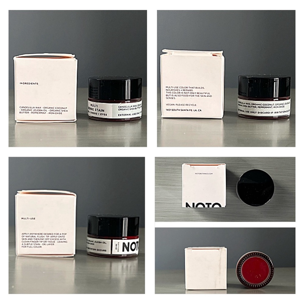 Noto Botanics Stain Stick Multi-Bene Pots Highlighter lips cheeks eyes Ono-Ono - Picture 9 of 13